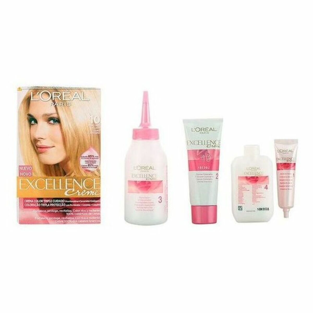 Permanent Dye Excellence L'Oreal Make Up Light blonde LOreal Make Up