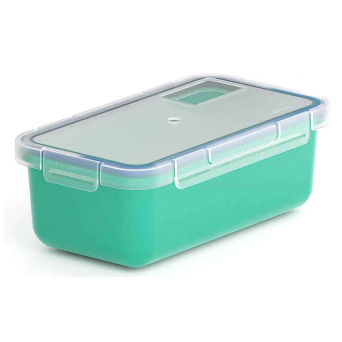 Food Preservation Container Valira 6090/97 Hermetic Turquoise Thermoplastic PBT Rectangular 750 ml Valira