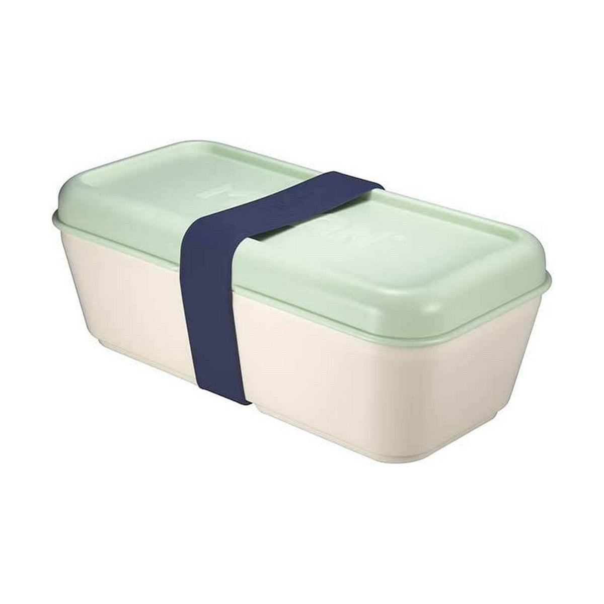 Rectangular Lunchbox with Lid Milan Green 750 ml Plastic Milan