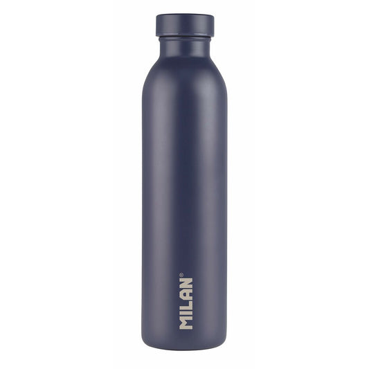 Stainless Steel Flask Milan Navy Blue 591 ml Milan