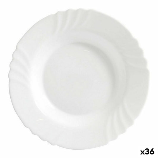 Deep Plate Bormioli Ebro Ø 23 x 3 cm (36 Units) Bormioli