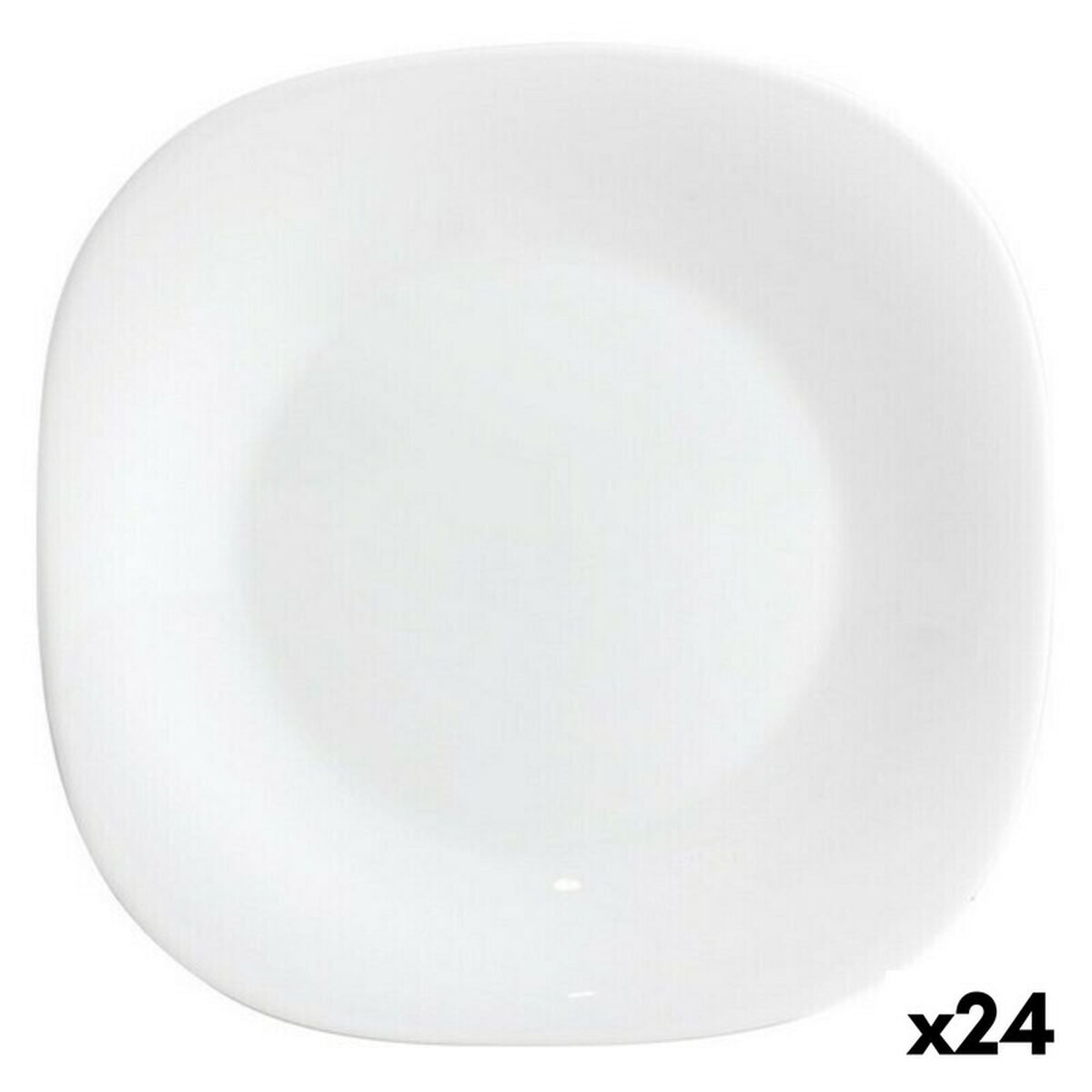 Dessert dish Bormioli Parma 20 cm (24 Units) Bormioli