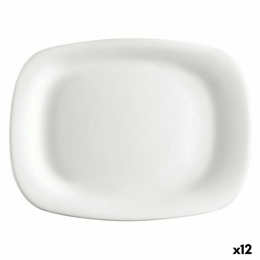 Flat Plate Bormioli Parma Rectangular (12 Units) (24 x 34 cm) Bormioli