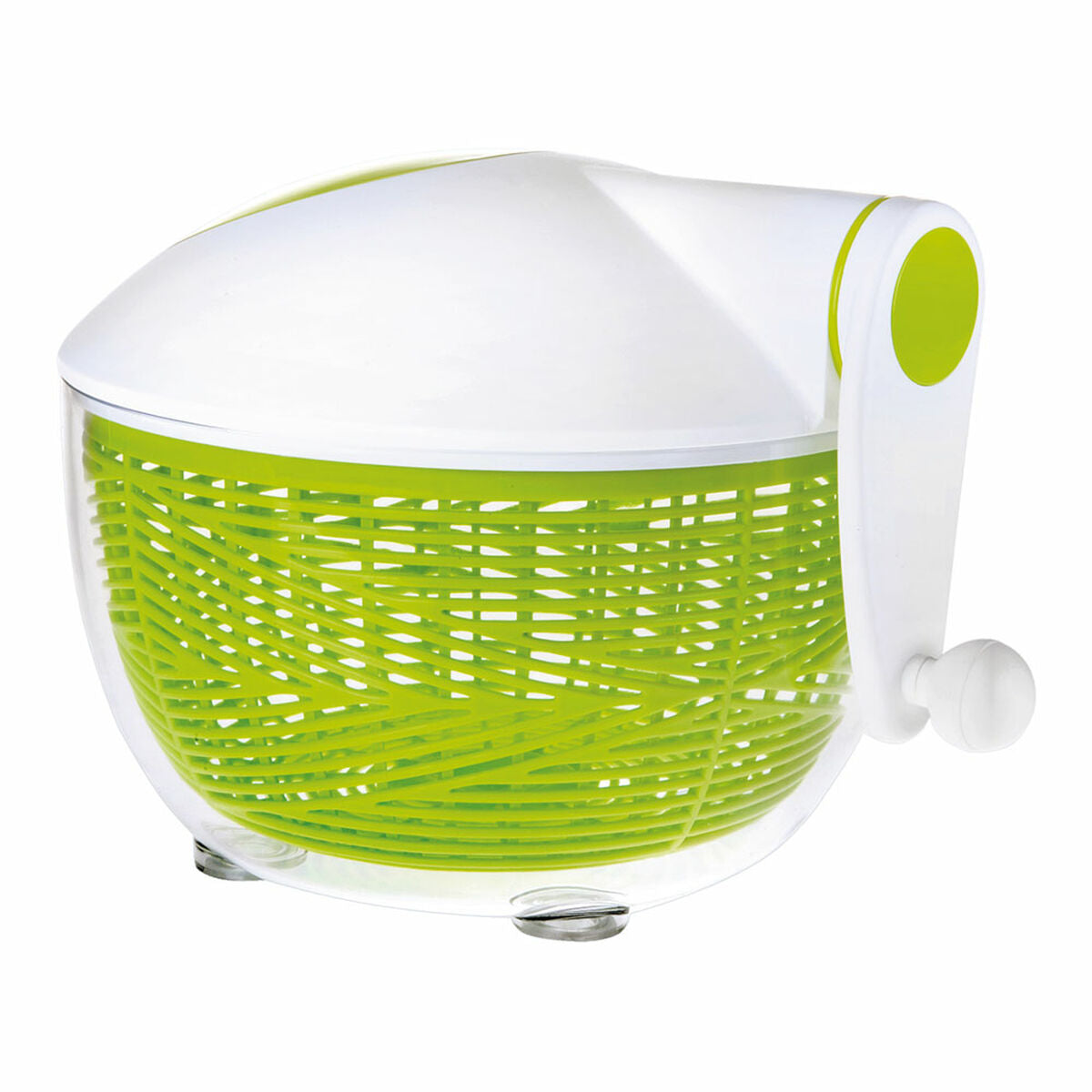 Salad Centrifuge Ibili 783626 Ø 26 cm White Green Ibili