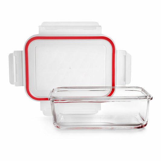 Food Preservation Container Ibili 754709 Borosilicate Glass 900 ml 13,5 x 18,2 x 6,3 cm Ibili