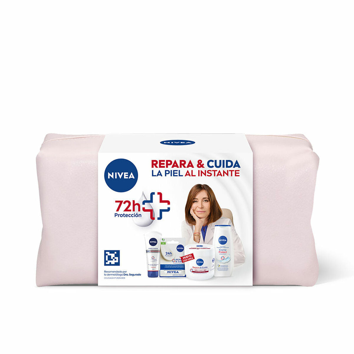 Unisex Cosmetic Set Nivea REPARA & CUIDA 4 Pieces Nivea