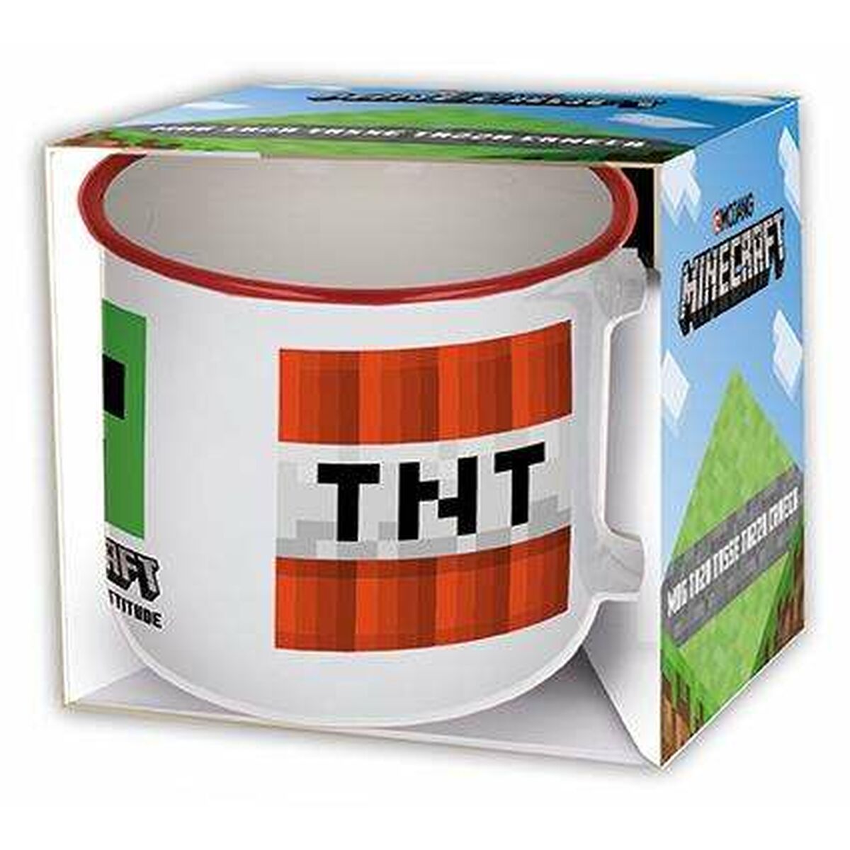 Mug Minecraft TNT 400 ml Ceramic Minecraft