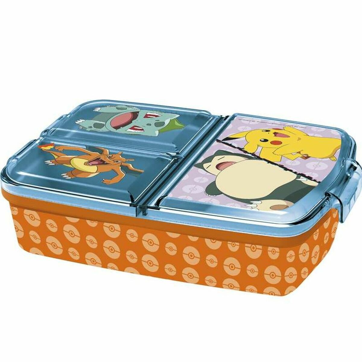 Compartment Lunchbox Pokémon 08020 polypropylene Pokémon