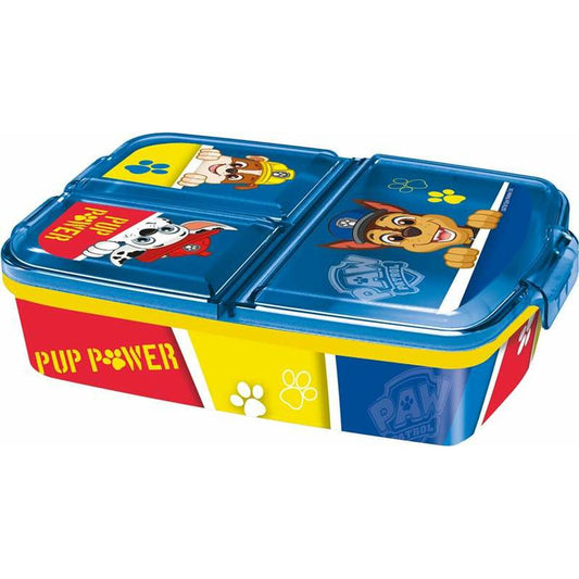 Compartment Lunchbox The Paw Patrol Pup Power polypropylene 19,5 x 16,5 x 6,7 cm The Paw Patrol