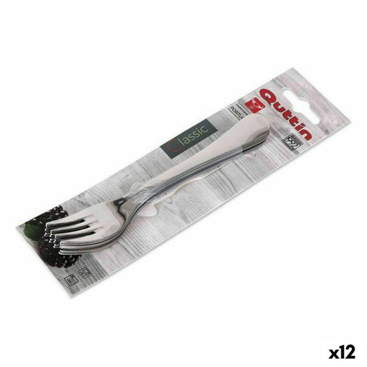 Fork Set Quttin Classic (6 pcs) Dessert 6 Pieces (12 Units) Quttin