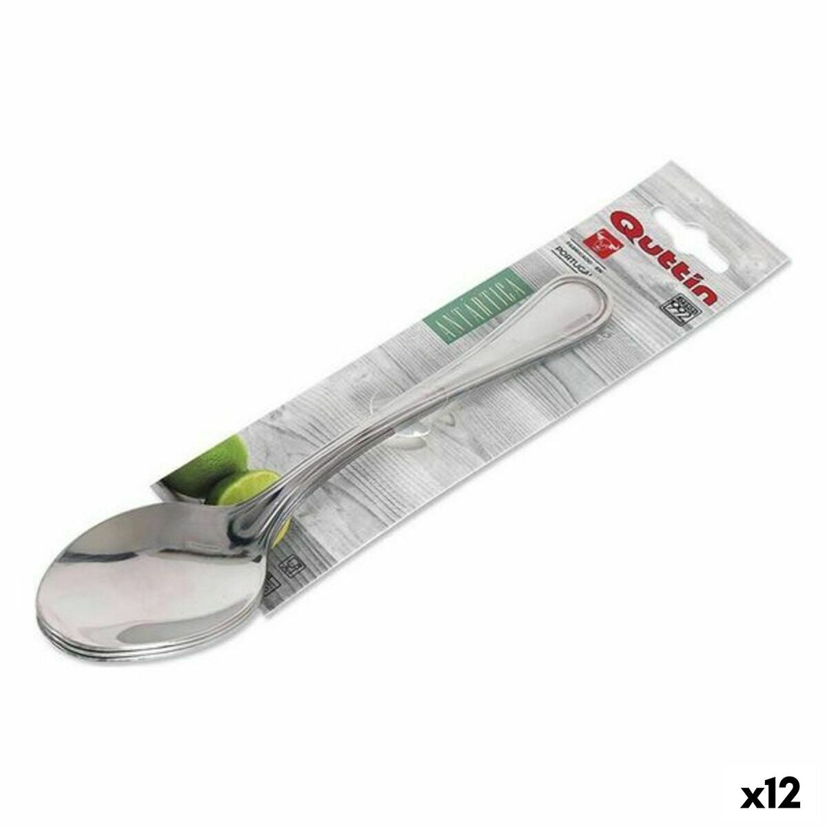 Set of Spoons Quttin Antartica (3 pcs) 3 Pieces (12 Units) Quttin