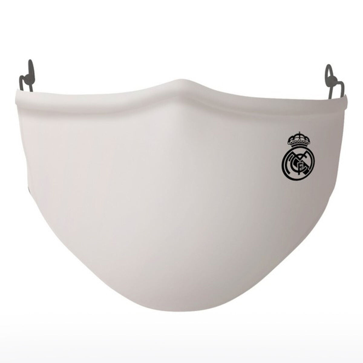 Hygienic Reusable Fabric Mask Real Madrid C.F. SF430915 White Real Madrid C.F.