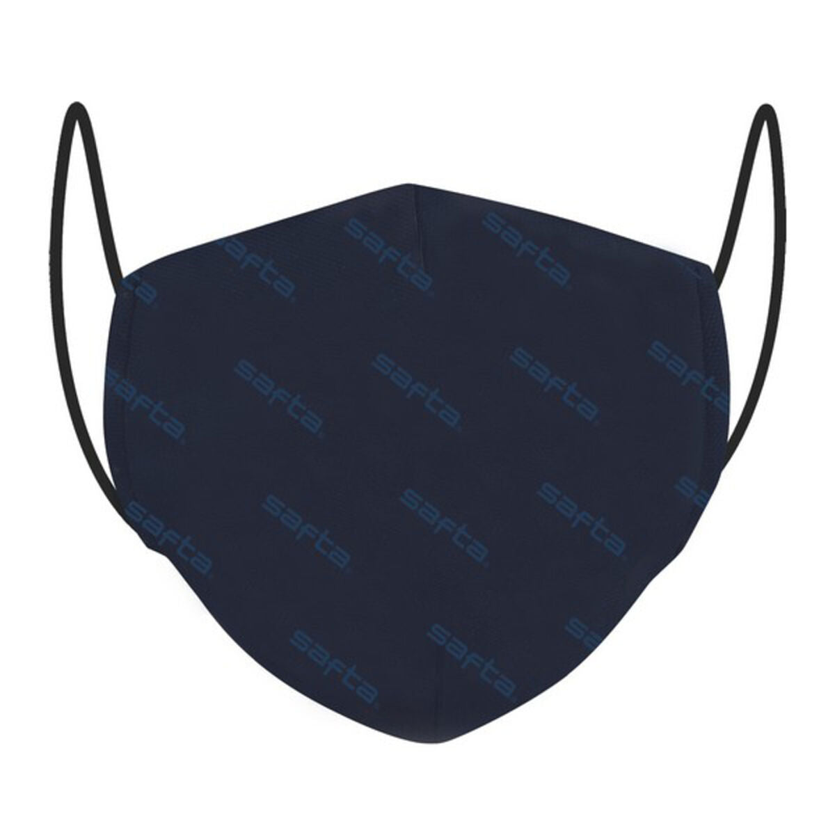 Hygienic Reusable Fabric Mask Safta Adult Navy Blue Safta