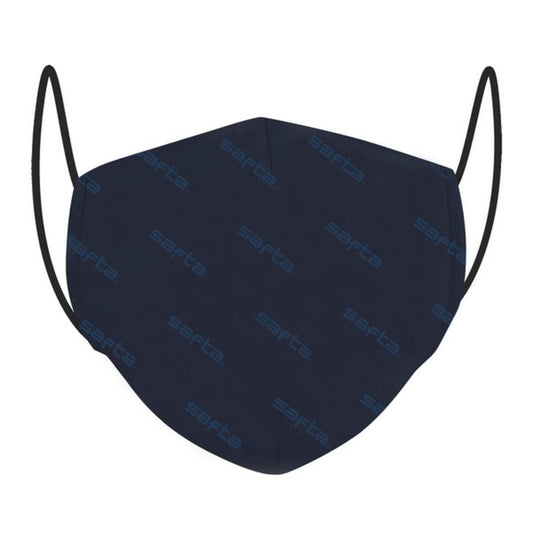 Hygienic Reusable Fabric Mask Safta Adult Navy Blue Safta