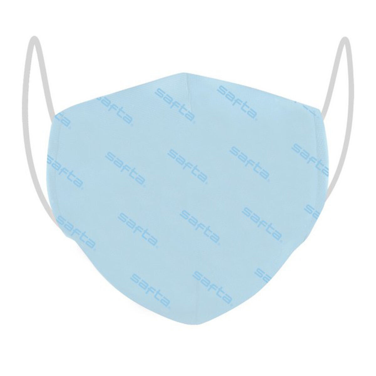 Hygienic Reusable Fabric Mask Safta Adult Sky blue Safta