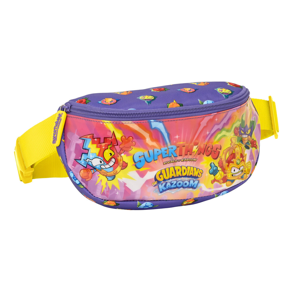 Belt Pouch SuperThings Guardians of Kazoom Yellow Purple 23 x 14 x 9 cm SuperThings