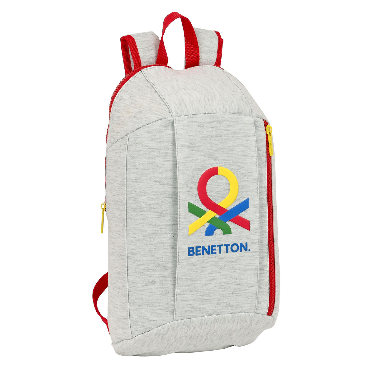 Casual Backpack Benetton Pop Grey 10 L Benetton