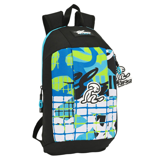 Casual Backpack El Niño Green bali Black 10 L