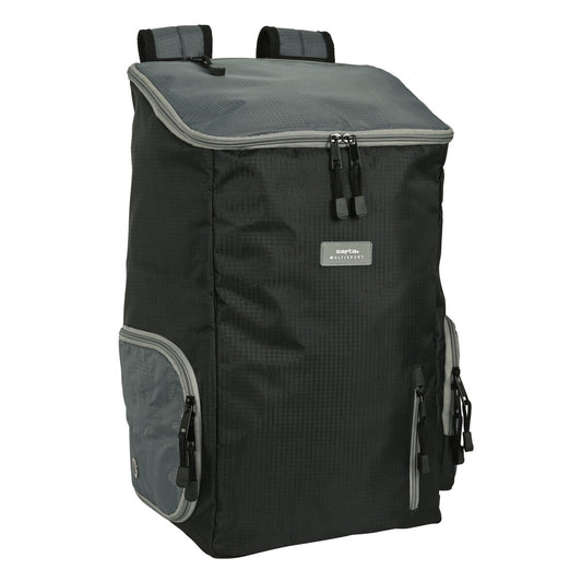 Rucksack Safta Multisports Black Grey Sporting 28 x 50 x 22 cm Safta