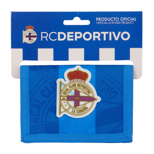 Purse R. C. Deportivo de La Coruña Blue 12.5 x 9.5 x 1 cm R. C. Deportivo de La Coruña