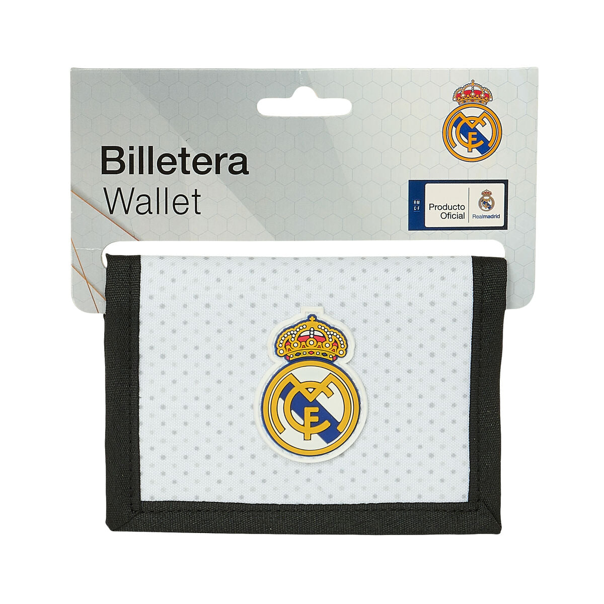 Men's Wallet Real Madrid C.F. 24/25 White 12.5 x 9.5 x 1 cm Real Madrid C.F.