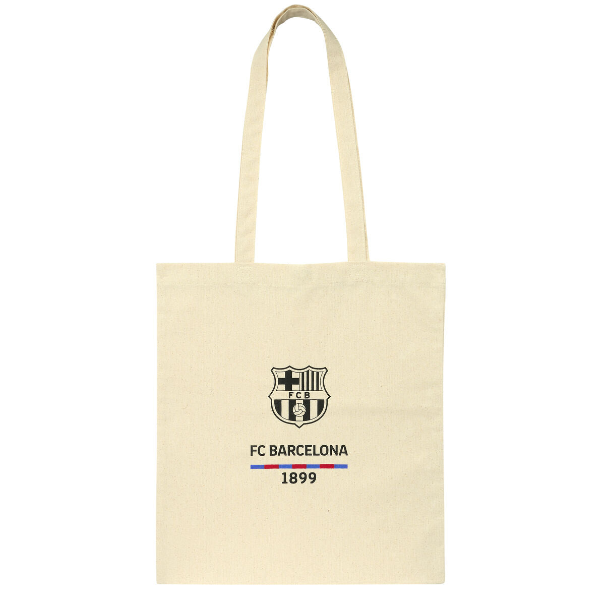 Bag F.C. Barcelona Beige Cotton F.C. Barcelona