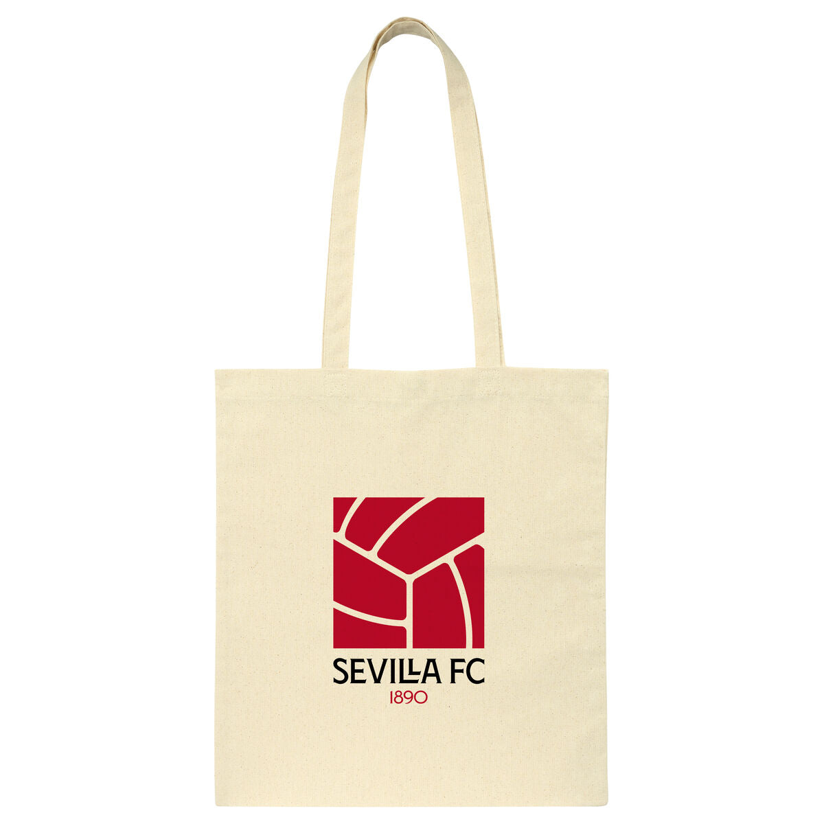 Bag Sevilla Fútbol Club Beige Cotton Sevilla Fútbol Club