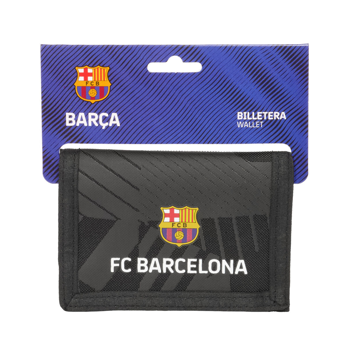 Purse F.C. Barcelona Black Black 12,5 x 9,5 x 1 cm F.C. Barcelona