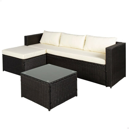 Garden furniture Aktive 3-Seater Sofa Side table 203 x 125 x 64 cm Aktive