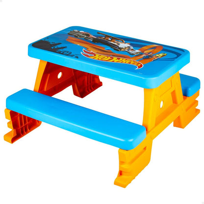 Picnic table Colorbaby Blue Orange Colorbaby