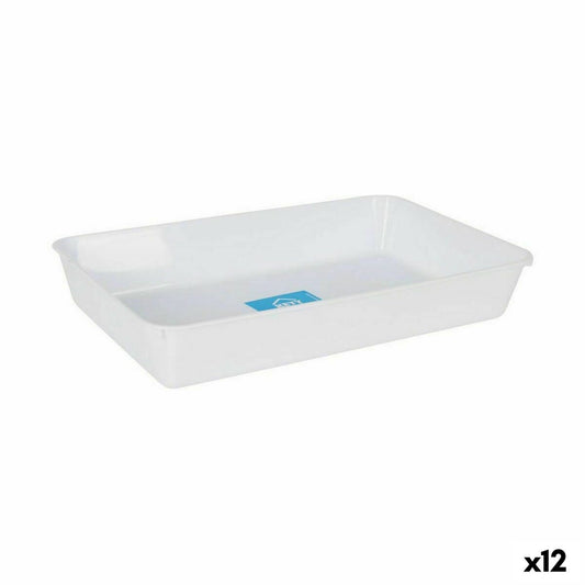 Bucket White 31 x 19 x 5 cm BigBuy Cooking