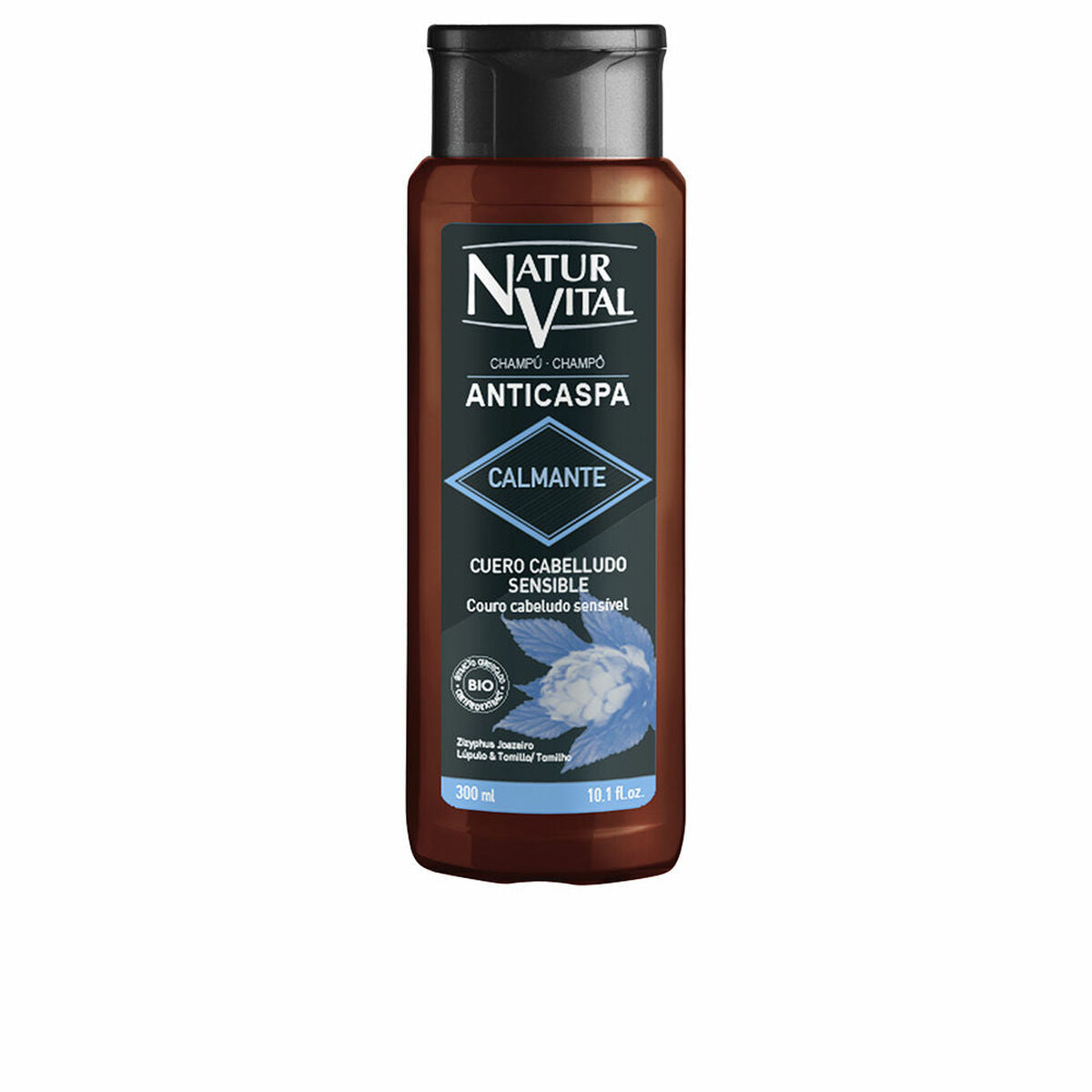 Anti-Schuppen-Shampoo Naturvital Beruhigend (300 ml)