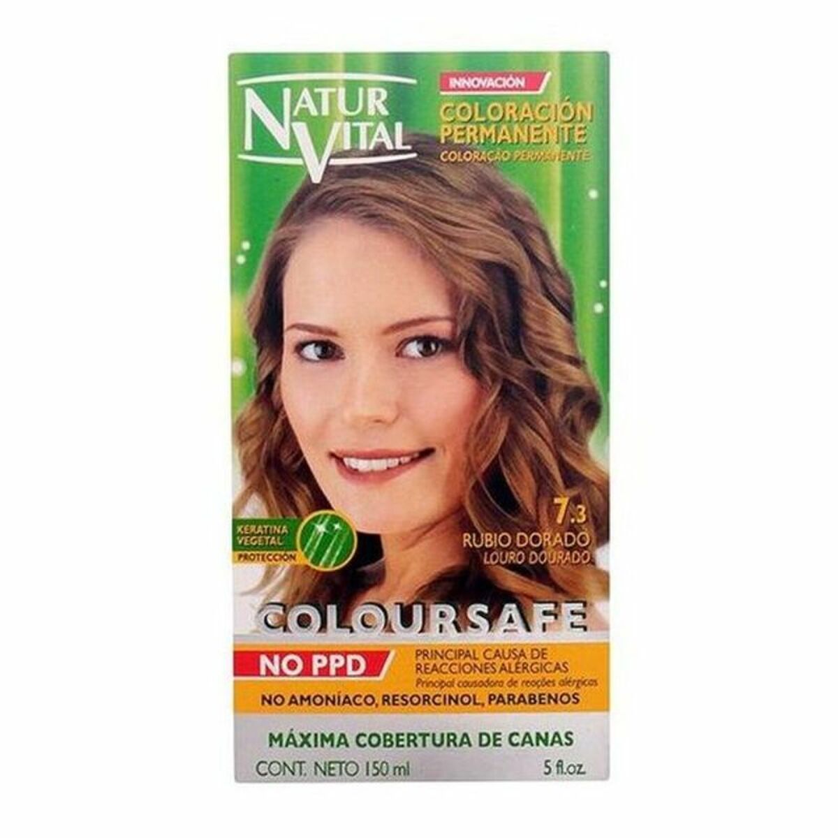 Dye No Ammonia Coloursafe Naturaleza y Vida 8414002077991 (150 ml) Naturaleza y Vida