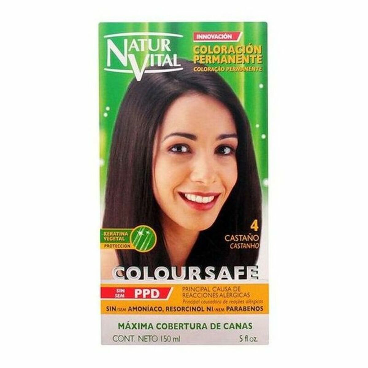 Dye No Ammonia Coloursafe Naturaleza y Vida 2526103 (150 ml) Naturaleza y Vida