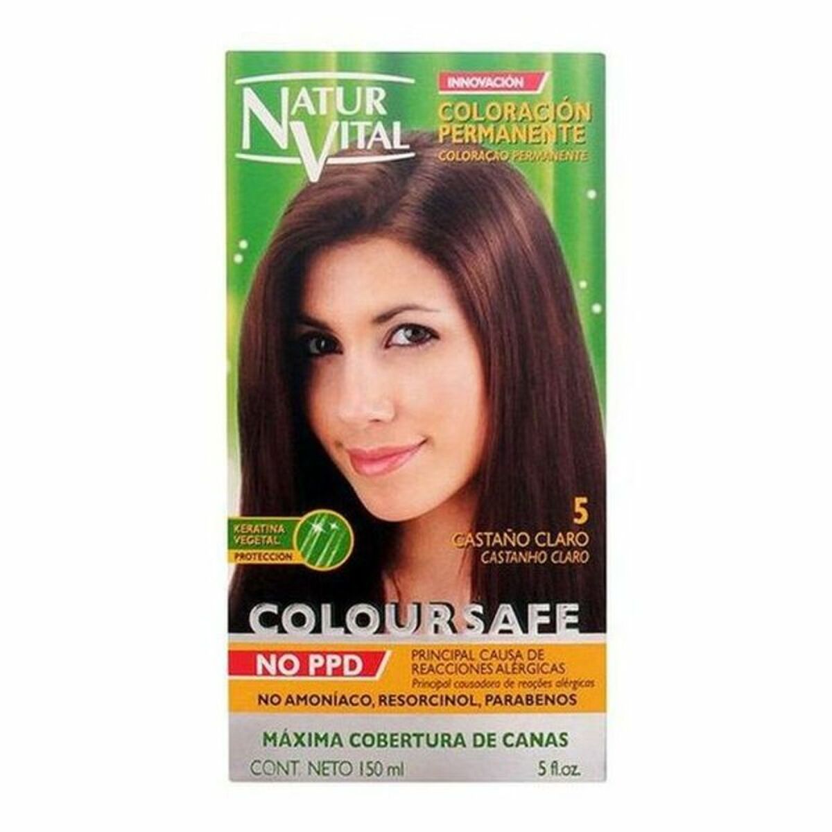 Dye No Ammonia Coloursafe Naturaleza y Vida 8414002078066 (150 ml) Naturaleza y Vida