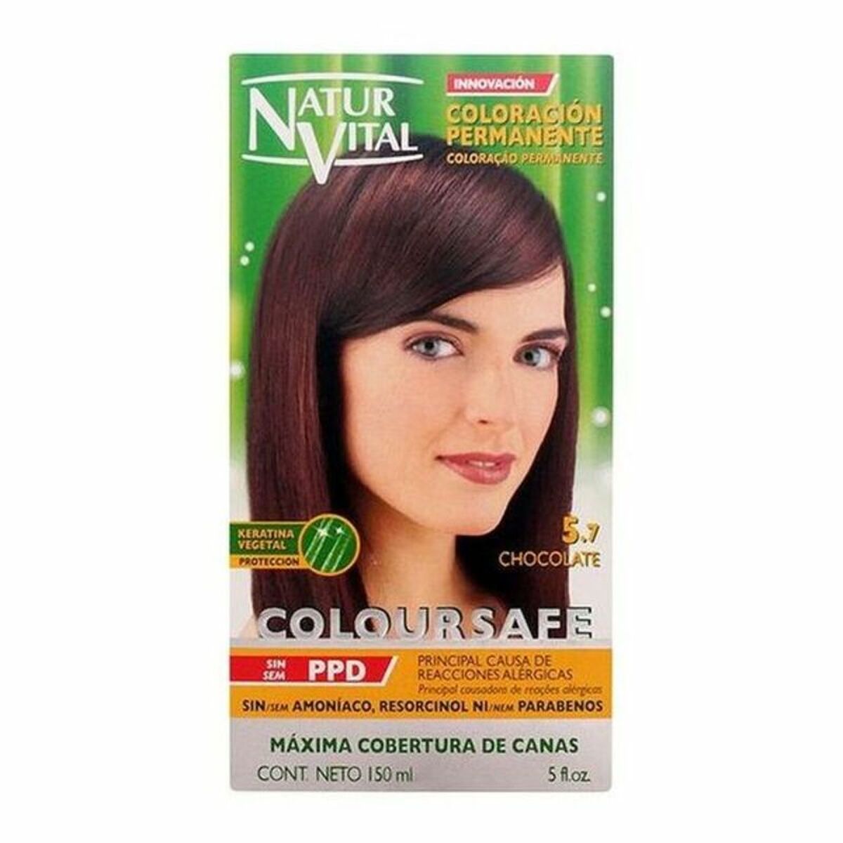 Dye No Ammonia Coloursafe Naturaleza y Vida 8414002078103 (150 ml) Naturaleza y Vida