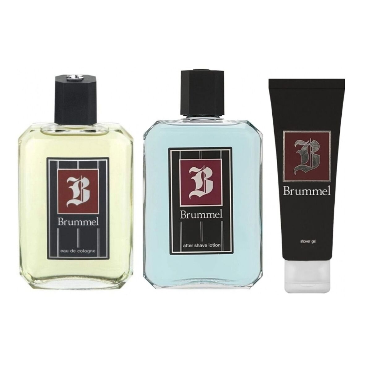 Men's Perfume Set Puig EDC Brummel 3 Pieces Puig