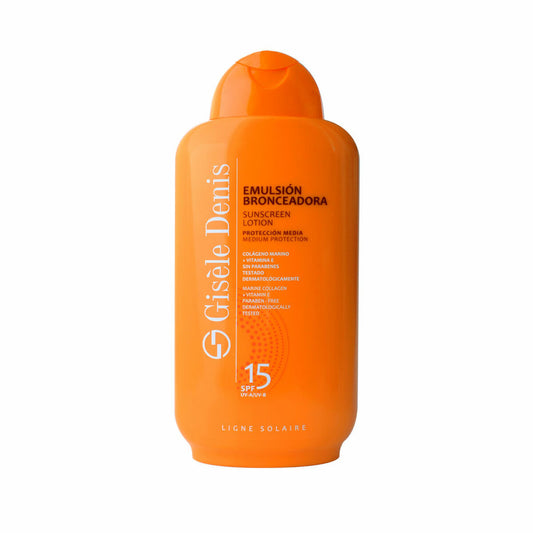 Sun Block Emulsión Bronceadora Gisèle Denis (400 ml)