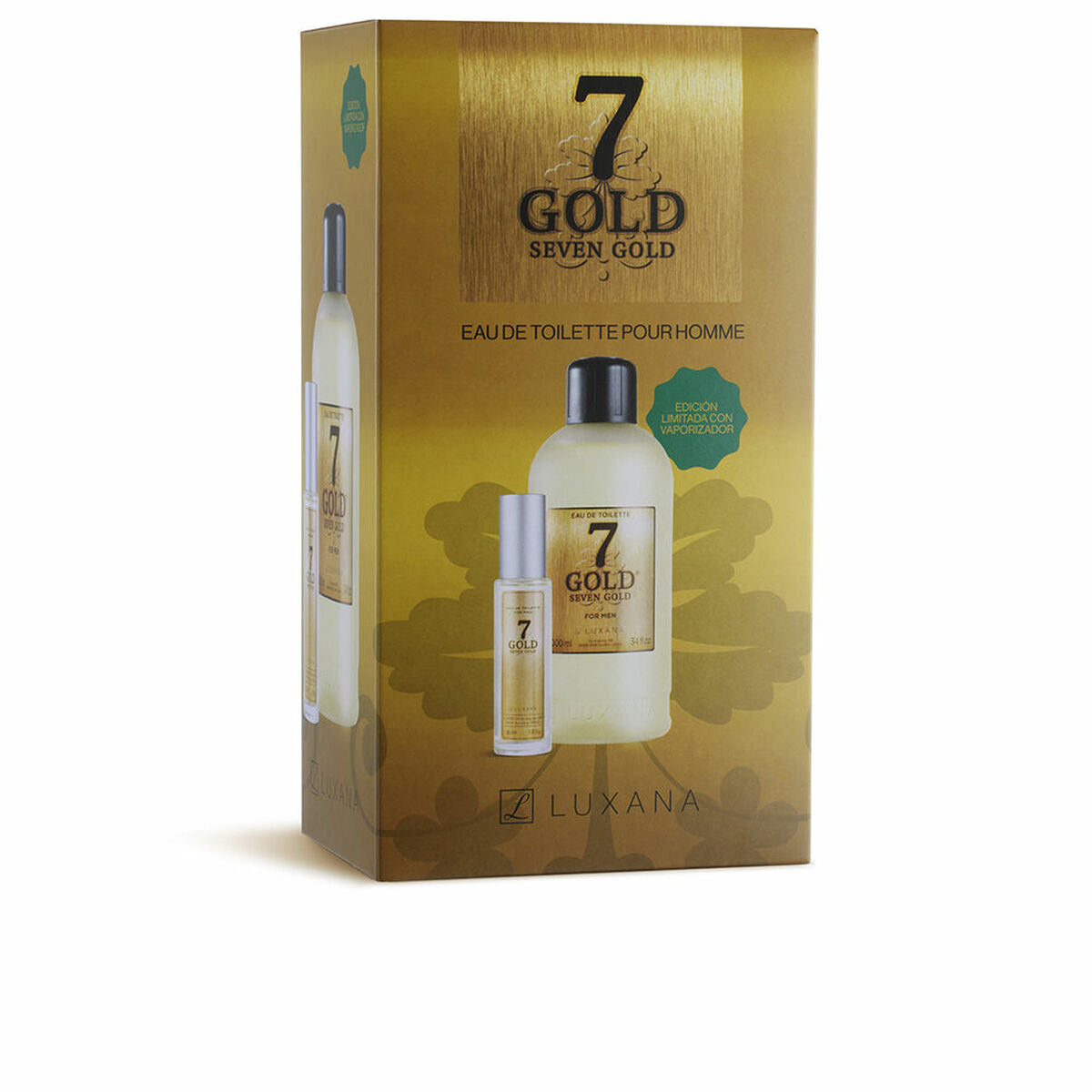 Herrenparfüm-Set Luxana Seven Gold 2-teilig