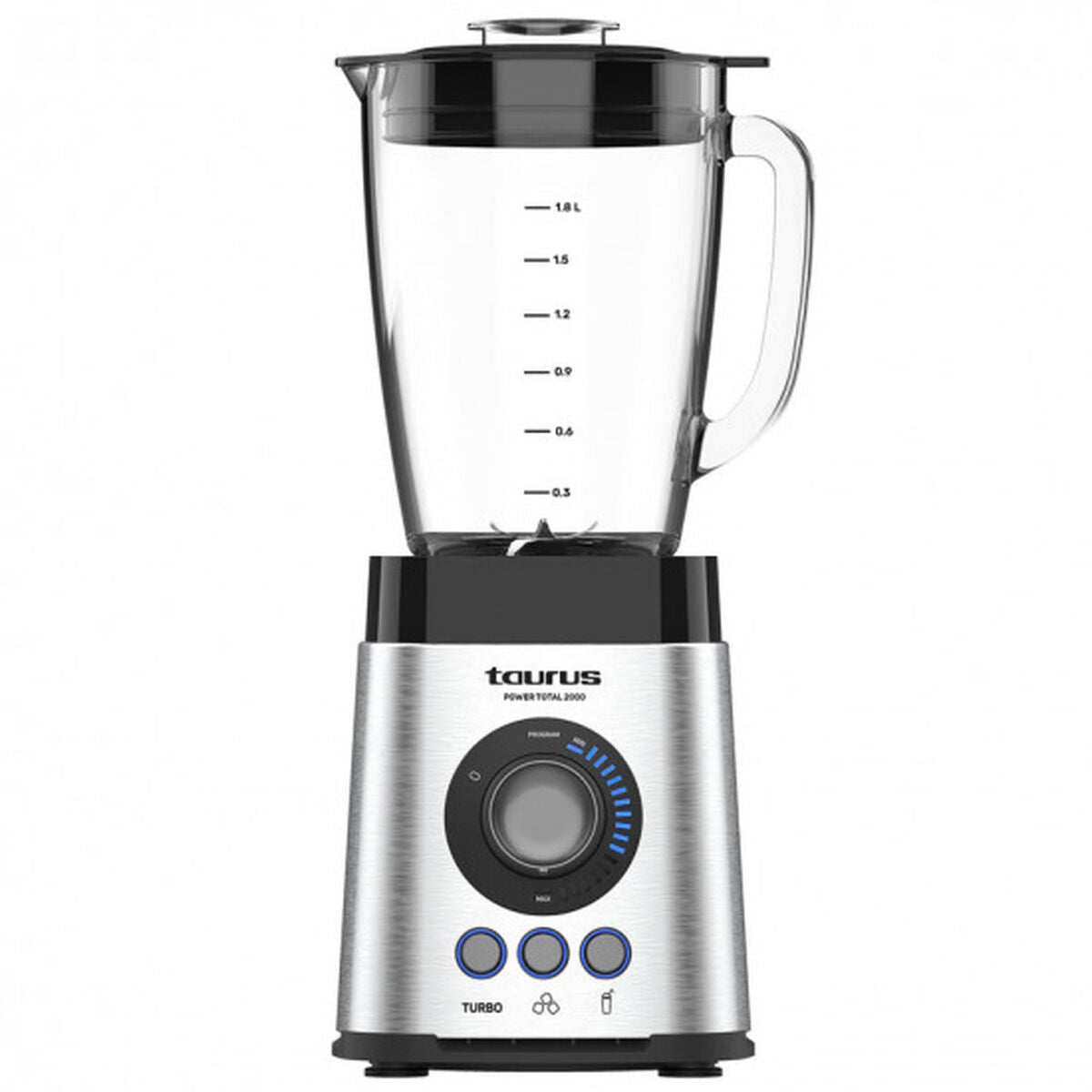 Cup Blender Taurus POWER TOTAL Steel 2000 W