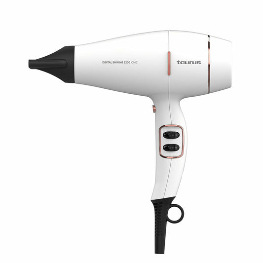 Secador de pelo Taurus DIGITAL S2200IO Blanco 2200 W