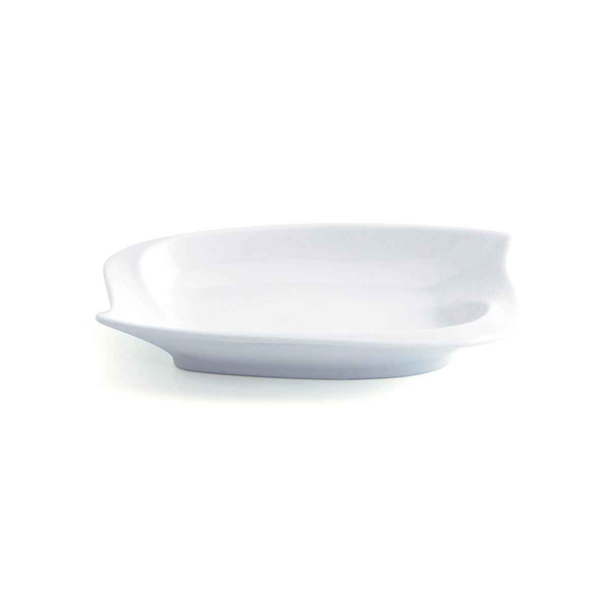 Plate Quid Gastro Fun Small White Ceramic 15,5 x 10 cm (12 Units) (Pack 12x) Quid