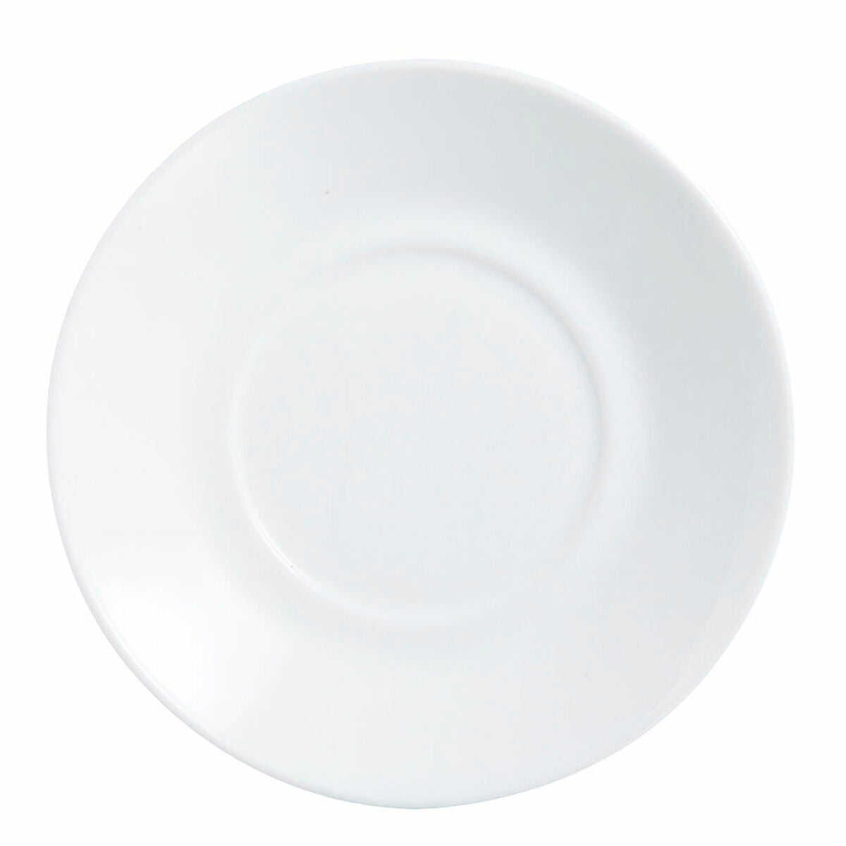 Plate Luminarc Apilable White Glass Ø 14 cm (6 Units) (Pack 6x) Luminarc