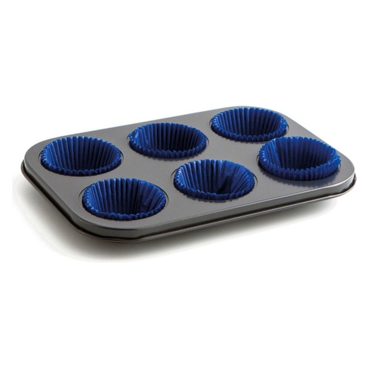 Baking Mould Quid Sweet Stainless steel (27 x 19 x 3 cm) (6 Servings) Quid