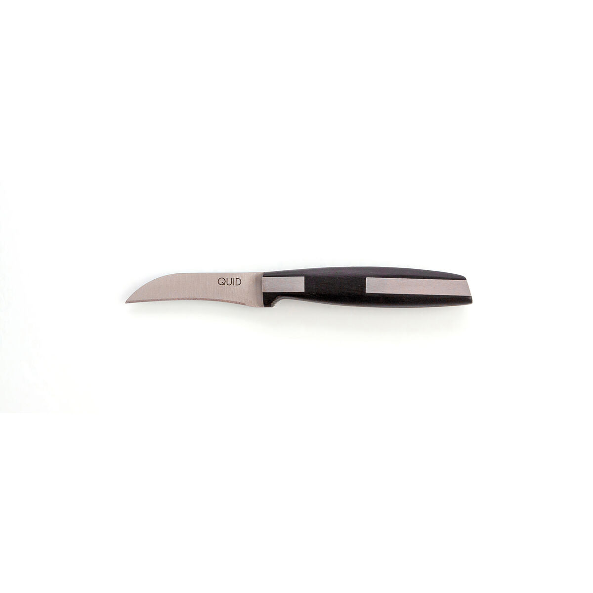 Peeler Knife Quid Habitat Black Metal 7 cm (Pack 12x) Quid