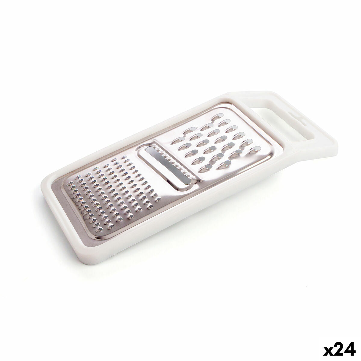 Flat Grater Quid Renova Metal 23 cm (24 Units) Quid