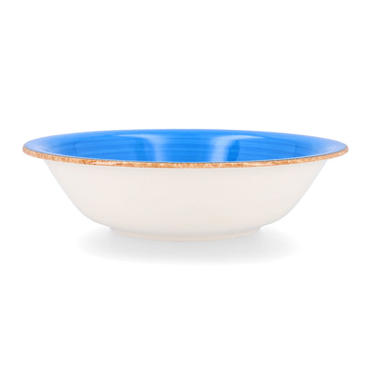 Salad Bowl Quid Vita Ceramic Blue (23 cm) (Pack 6x) Quid