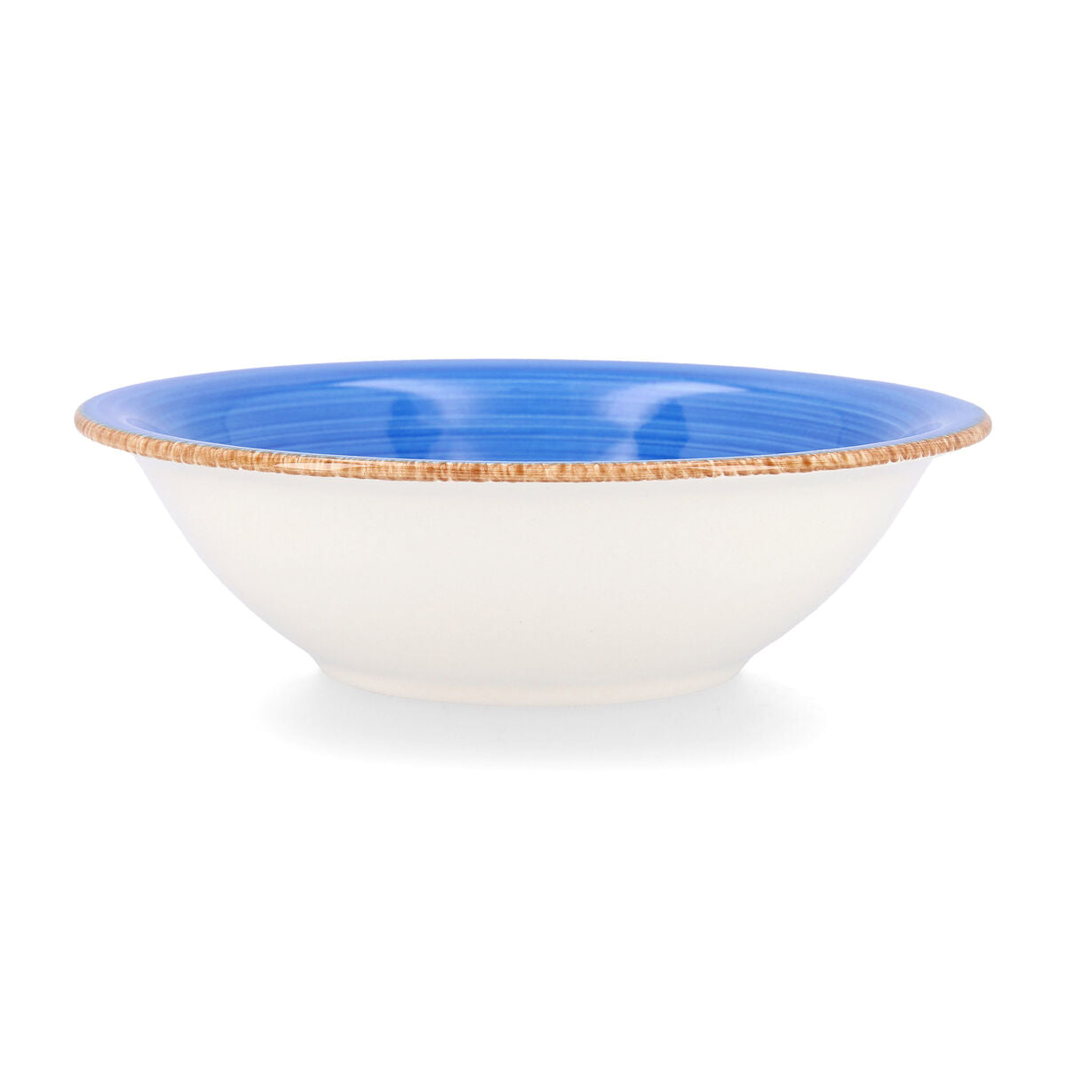 Bowl Quid Vita Ceramic Blue (18 cm) (Pack 6x)