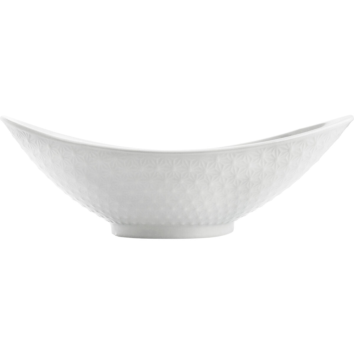 Serving Platter Quid Gastro White Ceramic 28,2 x 15,5 x 9 cm (4 Units) (Pack 4x) Quid