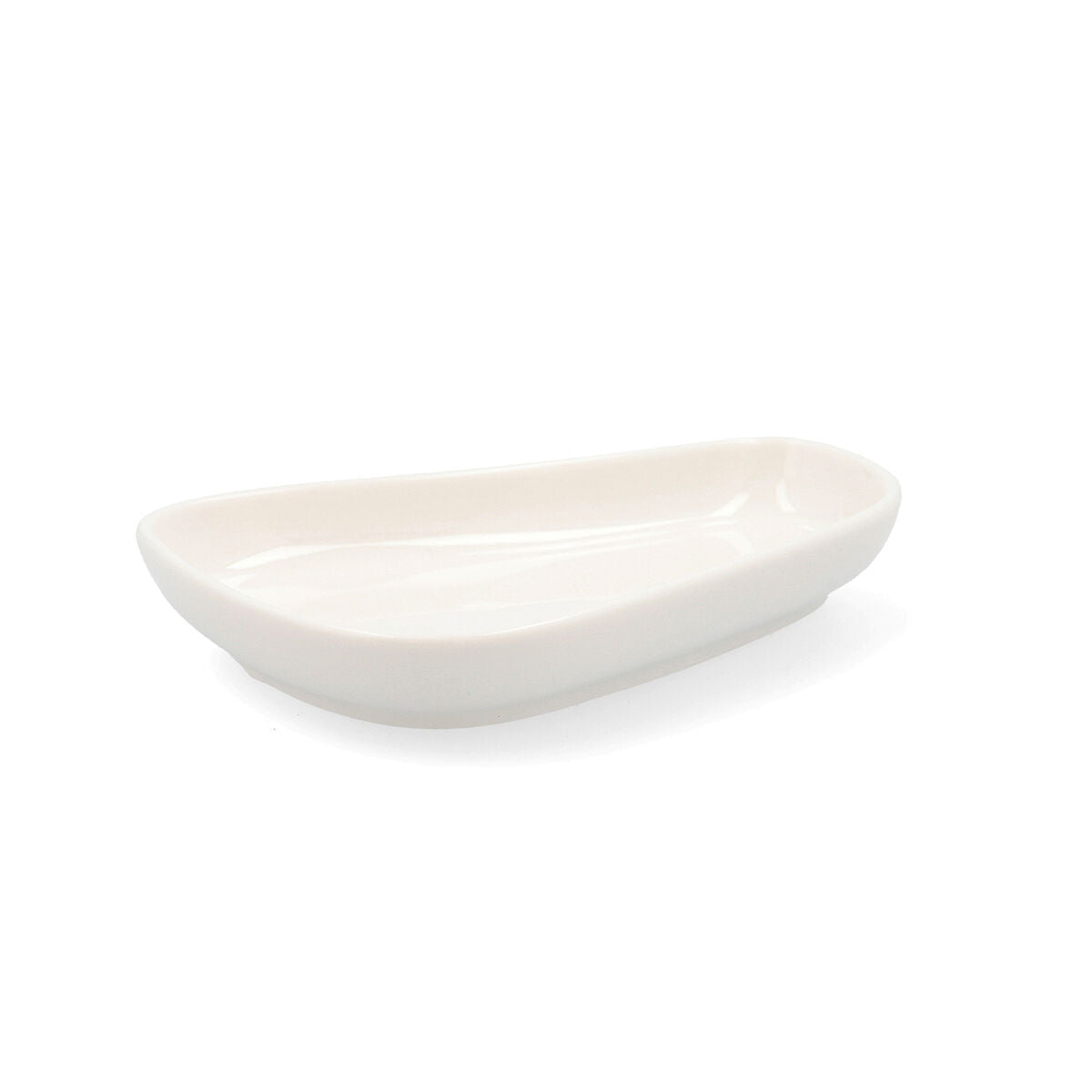 Snack tray Quid Select White Ceramic Occasional (12 Units) (Pack 12x) Quid